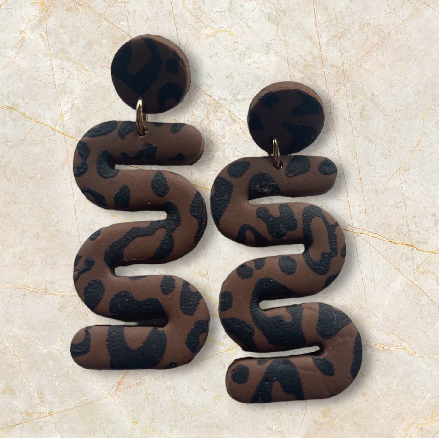 Leopard Earrings